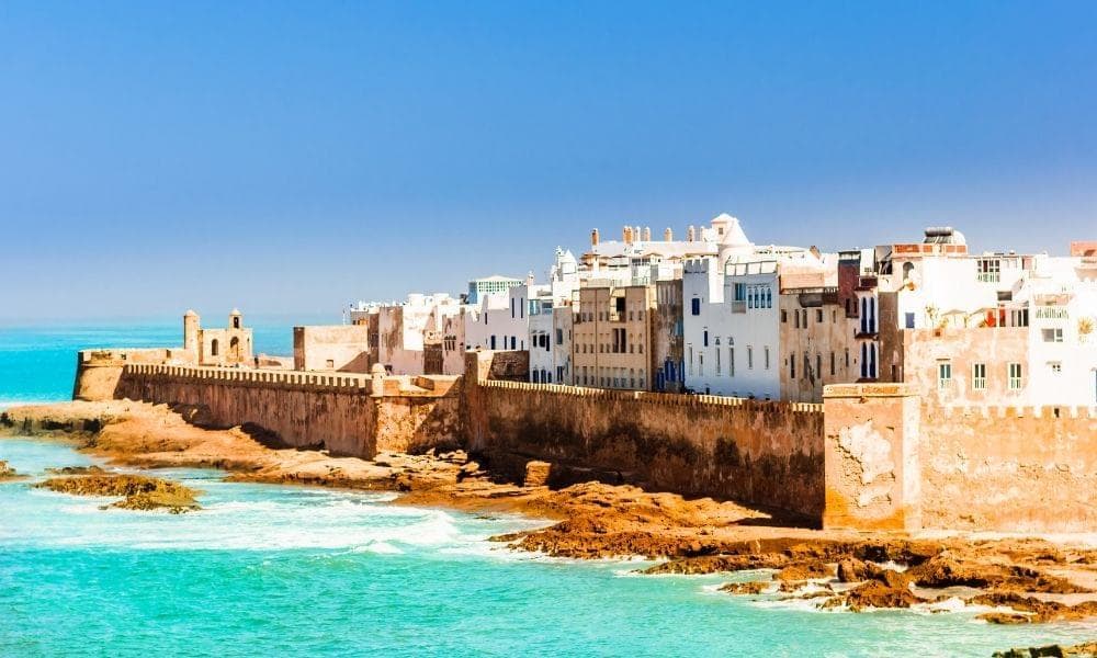 Essaouira ramparts on the Atlantic coast
